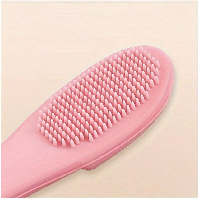 Silicone Facial Cleansing Brush, Soft Bristle Face Wash Brush, Nose Scrubber Pore Cleaner, Blackhead Remover, Deep Cleansing Bru