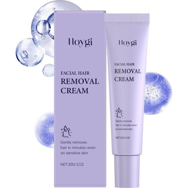 Hair Removal Cream for Face Painless Gentle Hair Remover Protect Pores from Clogging Non-irritating Nourish Smoothing Skin Care
