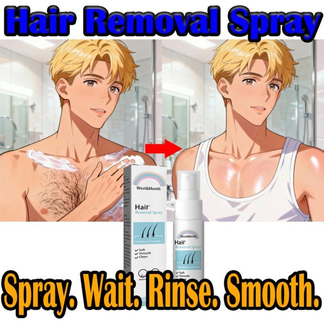 Hair Removal Spray Gentle Shaving Depilator Silky Smooth Skin on Body Arm Legs Hair Growth Inhibitor Depilatory Body Cream Care