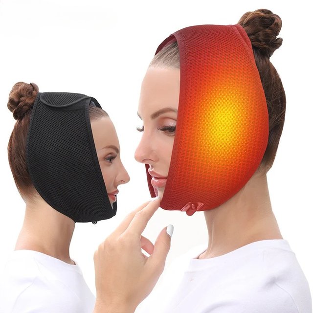 Electric Heated Adjustable Pad for Face Jaw Chin Wisdom Teeth Issues Dental Oral Facial Surgery 3 Heat Levels 3 Timer Settings