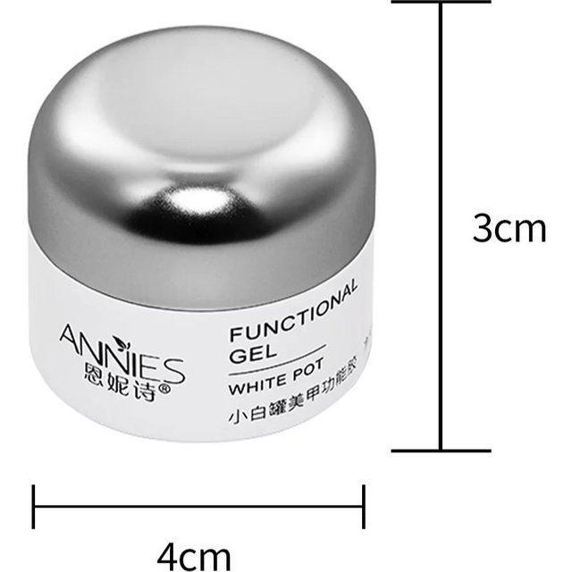 20g Diamond Top Coat For Gel Nail Polish Reinforce Long Lasting UV Soak Off Gel Varnish High Light Nail Art Construct Gel