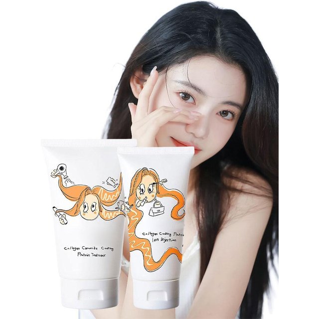 Cer-100 Collagen Keratin Hair Conditioner Soft Smooth Treatment Dry Damaged Hair Moisturize Revitalize Hair Straighten Hair Care