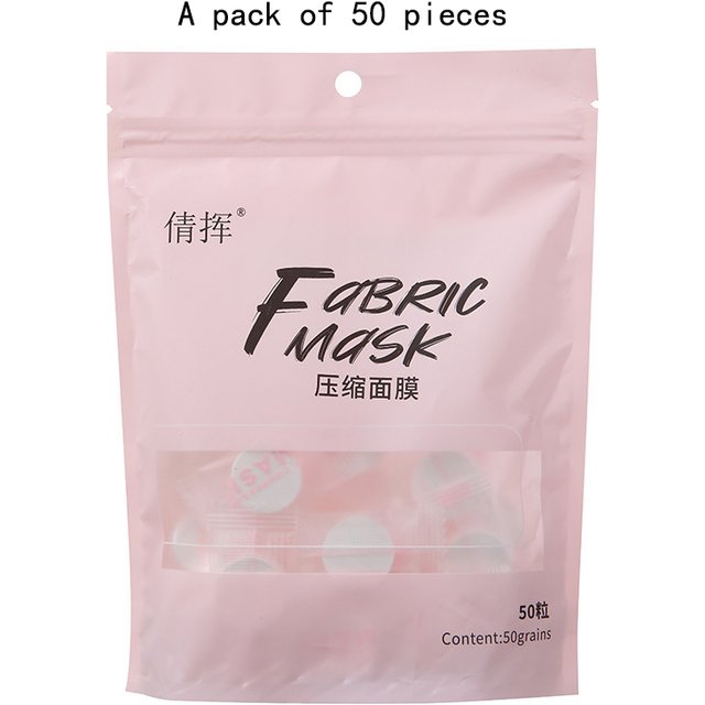 20/50/100pcs Disposable Compressed Facial Mask paper Home Travel Portable Self Made Moisturizing Facial Mask Beauty Wet Compress