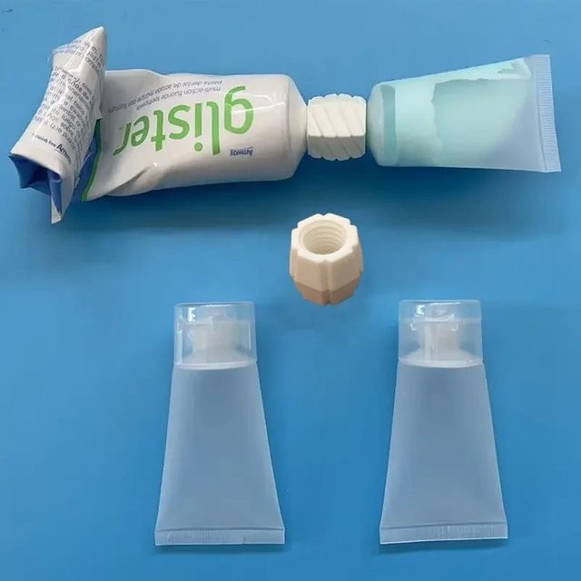 3pcs 30ml Travel Bottles + Adapters | Leak-Proof Toiletry Set for Travel, Carry-On Face Wash Shampoo Bottle Containers
