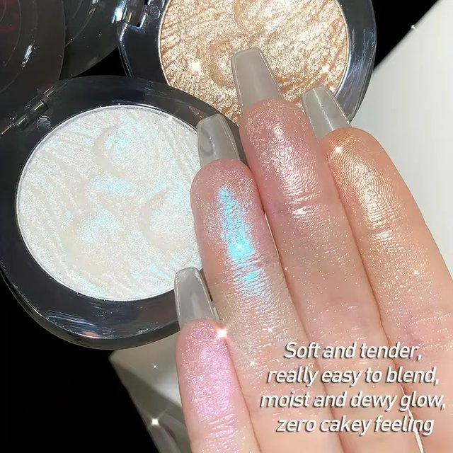 Shimmer Glitter Highlighter Shine Highlighter Gel Lasting Shimmer Highly Pigmented Brighten Glitter Natural Contour Makeup
