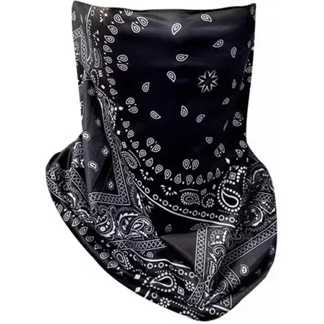 UV Protection Sunscreen Mask for men Women Summer Face Neck Cover Ear Scarf Fashion Punk Bandana Hip Hop Style