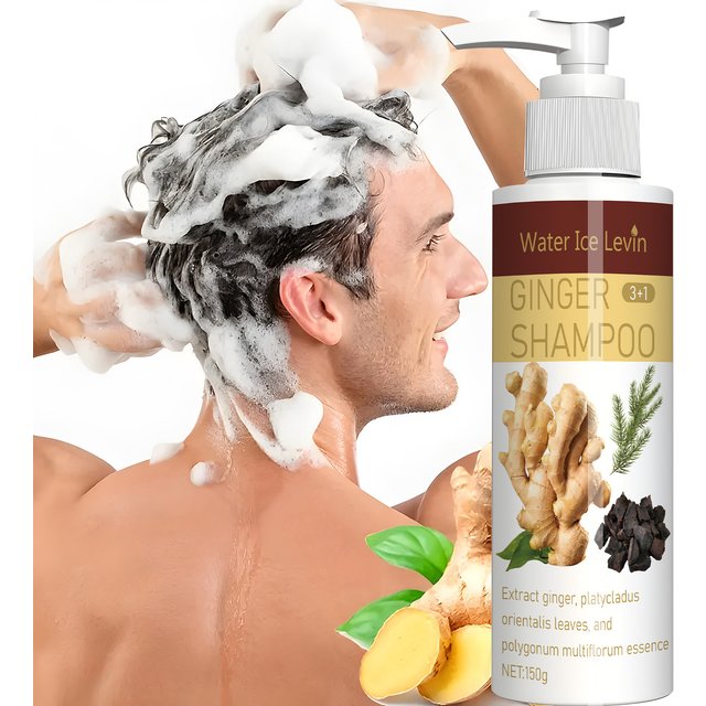 Ginger Regrowth Shampoo Anti Hair Loss Oil Control Dandruff Removal Moisturiz Nourish Scalp Repair Damaged Hair Growth Shampoo