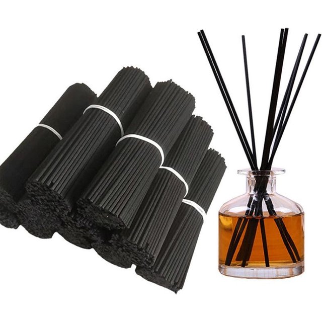 Bâtons d'aromathérapie 10/50 pièces, bâtons diffuseurs, bandes de diffusion de parfum noir, longue durée, adaptés à un usage intérieur dans le bain