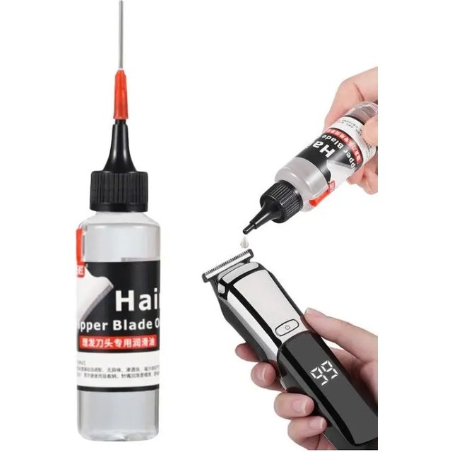 60ml Electric Hair Clipper Lubricant Hair Clippers Oil Clippers Lubricating Oils Scissors and Electric Shavers Maintenance Oil
