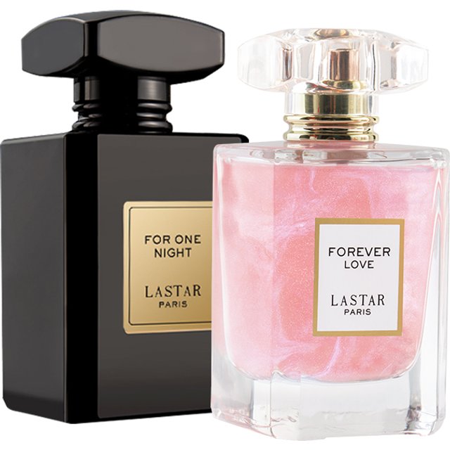 Ensemble de parfums longue durée LASTAR, unisexe. Cadeaux de Noël. Parfums floraux et boisés. Total 110 ml/3,72 fl oz. Pour une utilisation en date et en temps joint.