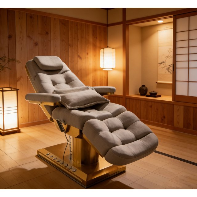 Modern Electric Lash Facial Bed for Beauty Salon Furniture Luxury Massage Tables & Beds Electric Vibrator Massage Bed