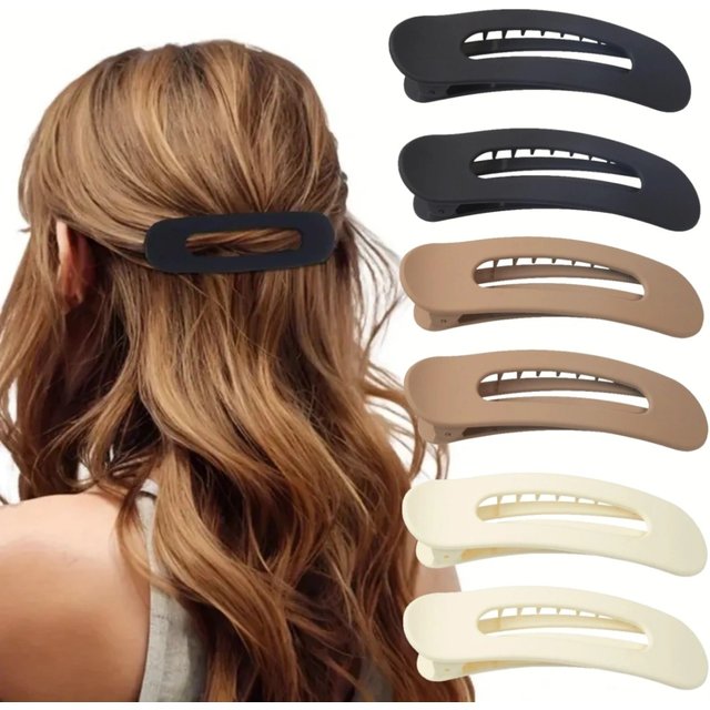 5/6/10/20PCS Women Hair Clips for Styling Sectioning Matte Alligator Hair Clips Make Up Plastic Duckbill Clip Hair Accessories
