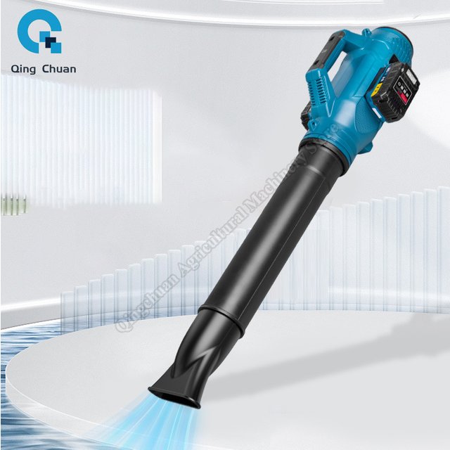 Blower Vacuum Integrated Leaf Blower Battery 6 Speed Outdoor Fan Hair Dryer Garden Cleaning