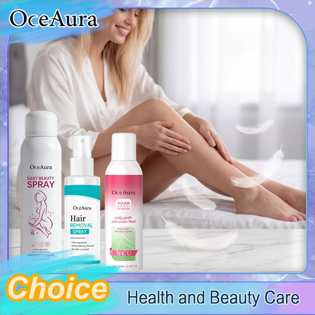 Body Hair Removal Spray Painless Gentle Hair Growth Inhibition Leg Armpit Hair Removal Silky Skin Care Hair Removal Daily Care