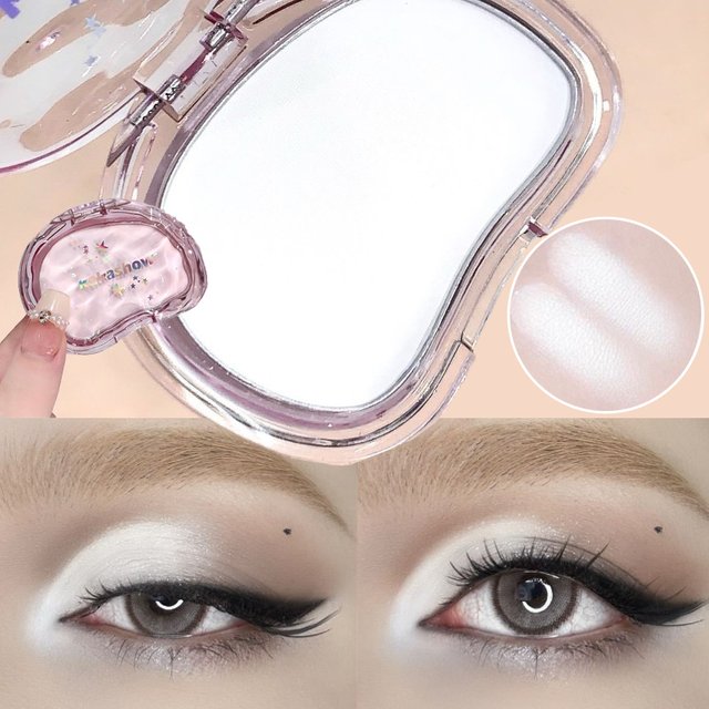 Satin Matte Highlighter Powder Silky Smooth Face Glow Brighten Nose Cheek Stereo Contour Long Lasting Matte Highlight Cosmetics