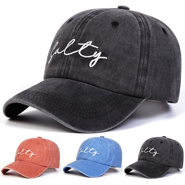 Unisex SALTY Letter Embroidery Baseball Caps Spring and Autumn Outdoor Adjustable Casual Hats Sunscreen Hat Sports Cap