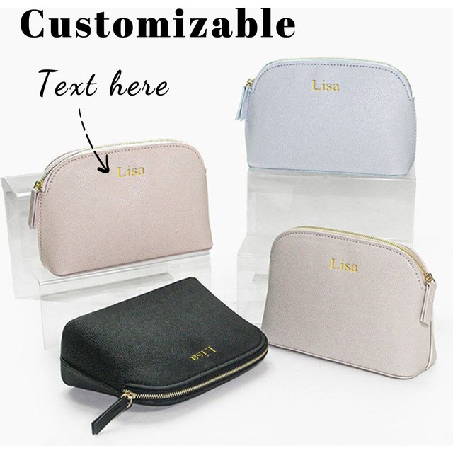 Customized Name Fashionable New Toiletries and Cosmetics Storage Box, Travel Portable Jewelry Storage Bag