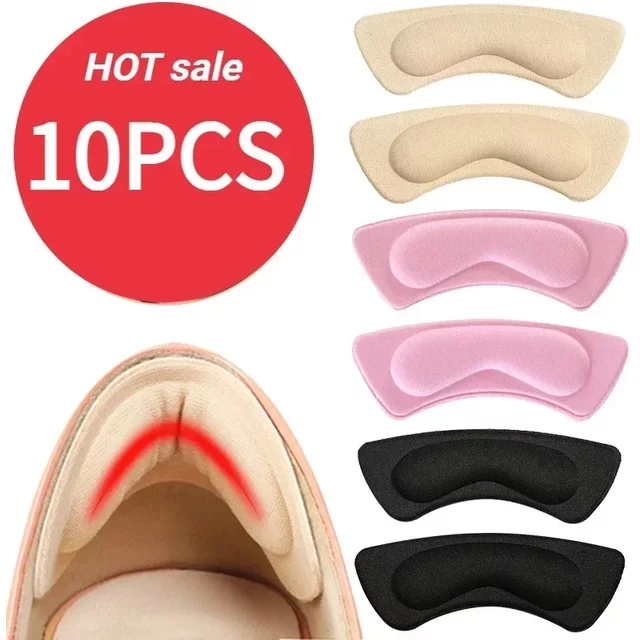 Women Insoles for Shoes High Heel Stickers Adjust Size Adhesive Heels Insert Feet Protector Sticker Pain Relief Foot Care Pad