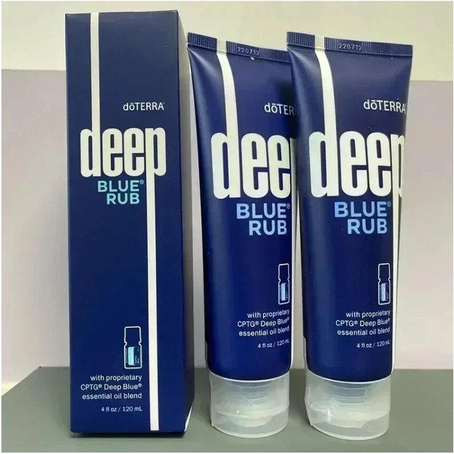 Skin Care Soothing Balm Using Essential Oil American Version Soothing Balm Cream Deep Blue Relieves Joints and Muscles 120ml