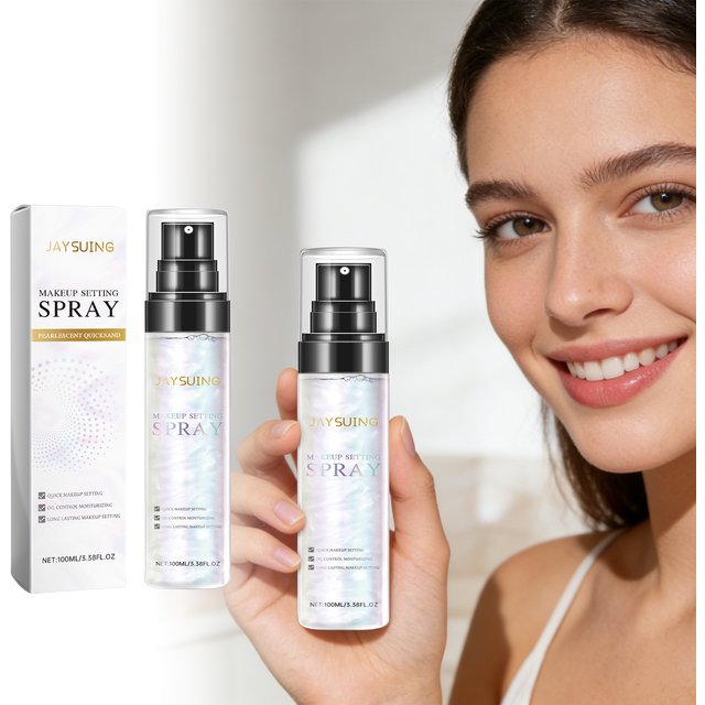 Jaysuing Makeup Setting Spray Lasting Makeup Hold Oil Control Quickly Drying Brighten Skin Tone Natural Lock Makeup Fixer Spray