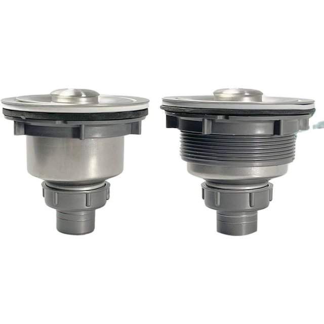 Stainless Steel Sink Strainer Accessories Kitchen Sink Deodorant Drain Pipe Sewer Strainer Kitchen Accessories Tools
