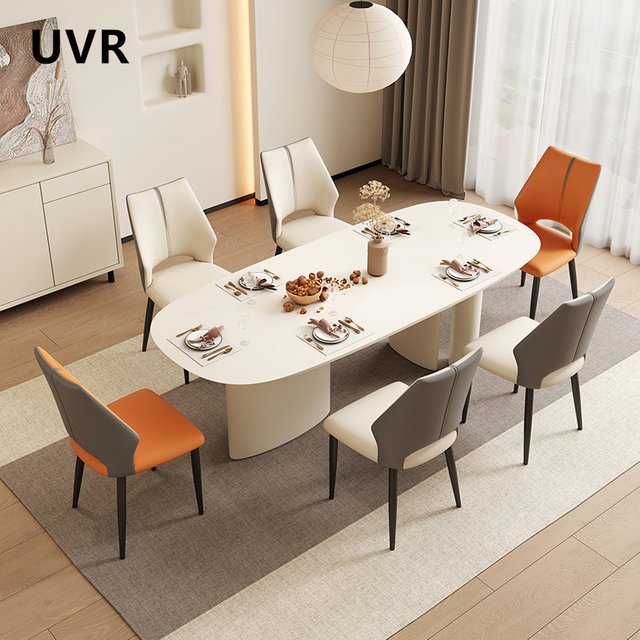 UVR Creative Dining Chair Modern Simple Small Dining Stool Living Room Makeup Manicure Stool Hotel Restaurant Chair Furniture