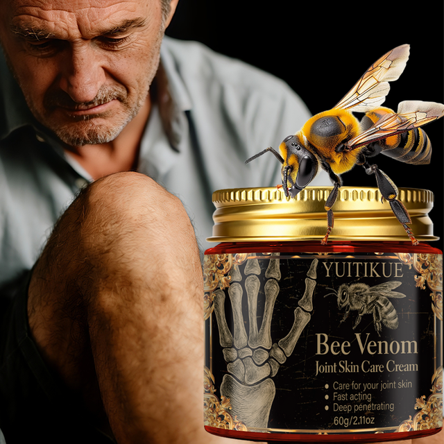 Bienengift-Gelenk-Hautpflegecreme, sorgt für Ihre Gelenkhaut mit schnell wirkender tiefer Durchdringung, geeignet für alle Hauttypen