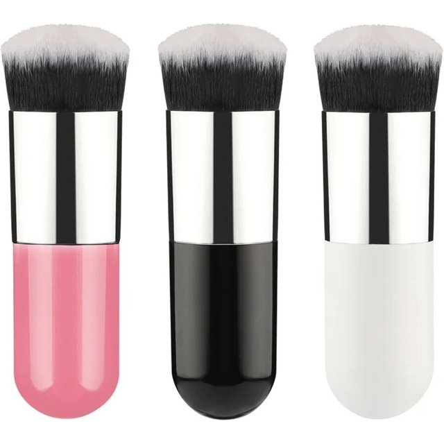 Washable Fat Foundation Brush Fiber Bristles Do Not Absorb Powder Evenly Adhere to the Skin and Last Long Without Makeup Removal