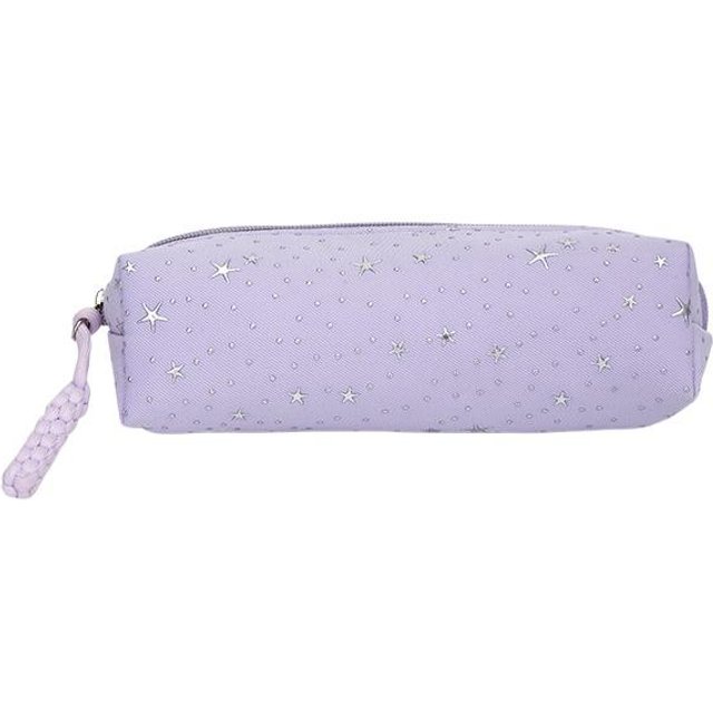 Minimalist Star Wave Dot Pencil Case 1 Pc Cute Creative Makeup Bag Storage Organizer for Teen Girls Office