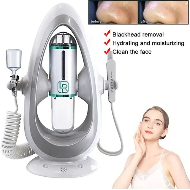 NEW Peeling Beauty Device New Small Bubble Oxygen Injection Instrument Hydra Dermabrasion Aqua Facial Cleaning Suction Blackhead