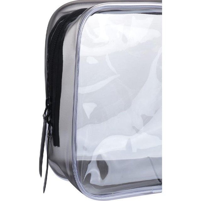 Environmental Protection PVC Transparent Zipper Cosmetic Bag Women Travel Waterproof Wash Toiletry Bags Makeup Organizer Case