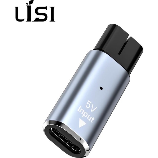 LISI 5V Type-C Shaver Adapter Charging Converter for Philips One Blade QP2724 QP2834 QP4530 QP1924 QP1324 Electric Shaver