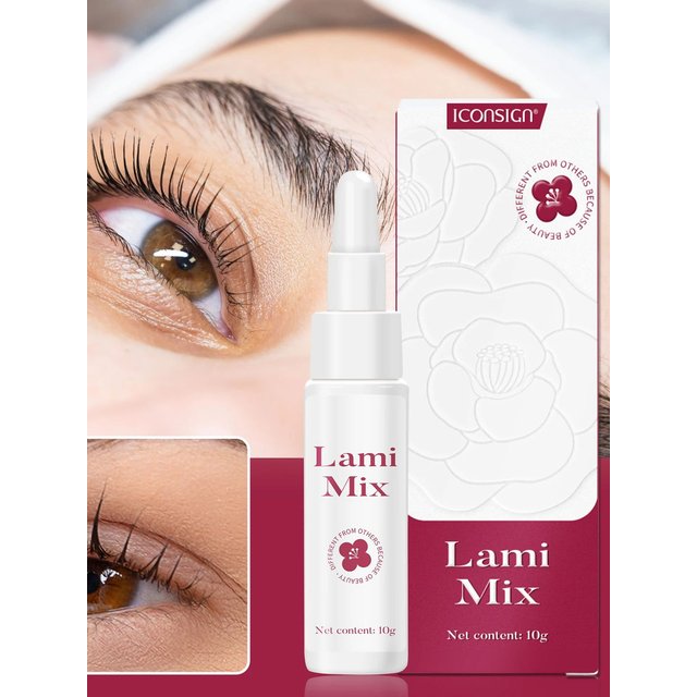 ICONSIGN 10ml Nourish Gel Eyelash Lifting Kit Protect Sensitive Skin Transparent Cooling Gel Beauty Health Makeup Tools
