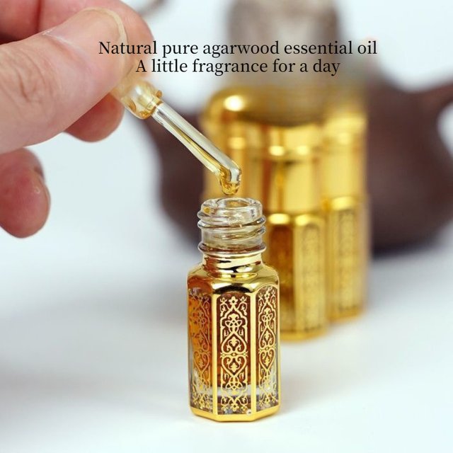 Huile essentielle d'agar haut de gamme, 3g, Extraction naturelle/sans additifs, parfum durable à haute Concentration, aromathérapie pour le bureau