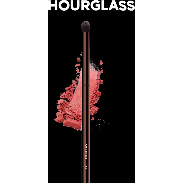 Hourglass Makeup Brush- No.13 Precision Smudge Brush Soft and Skin-friendly Fiber Hair Fashion Design Single Eye Brush