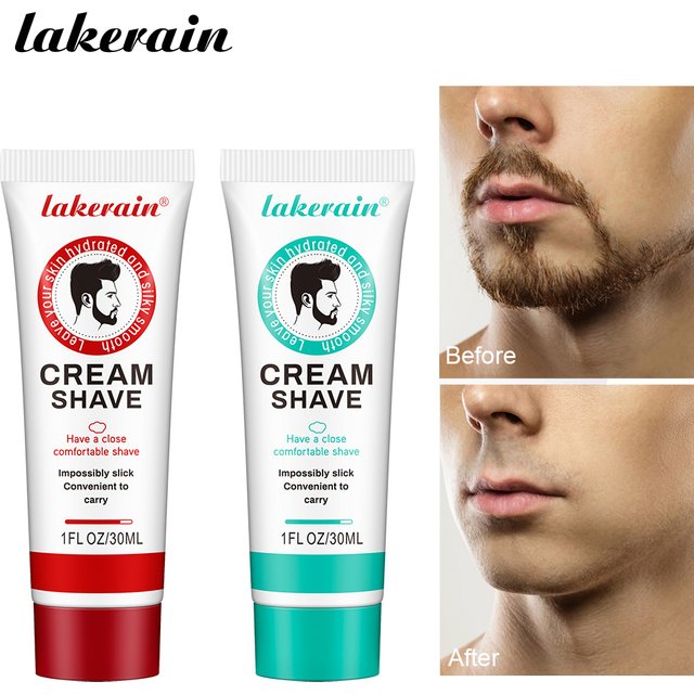 Hydrating Mens Shaving Cream Comfortable Shave Cream for Man Beard Shaving Foam Reduce Friction Lemon/vanilla Scent