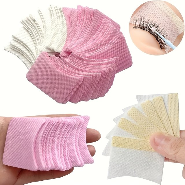 Disposable Cotton Eyelashes Patch Sticker for Removing Eyelashes Eyeshadow Shields Eye Pads Patch Eyelash Extension Makeup Tools