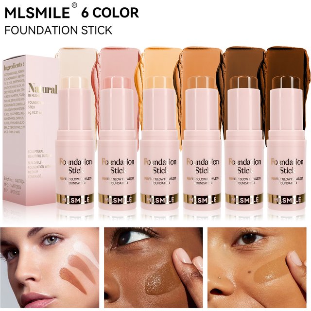 Concealer Foundation Make-up Stick Oil Control Natural Isolation Bb Cream Moisturizing Long-term Liquid Foundation Cosmetics