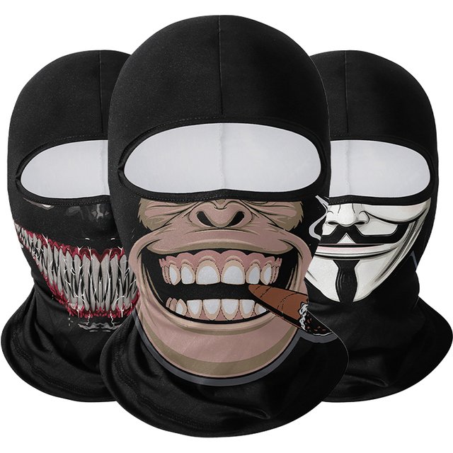 Outdoor Cool Sunscreen Balaclava Hat Cycling Mask Skull Quick-drying Elastic Helmet Lined Face Mask Summer Windproof Headgear