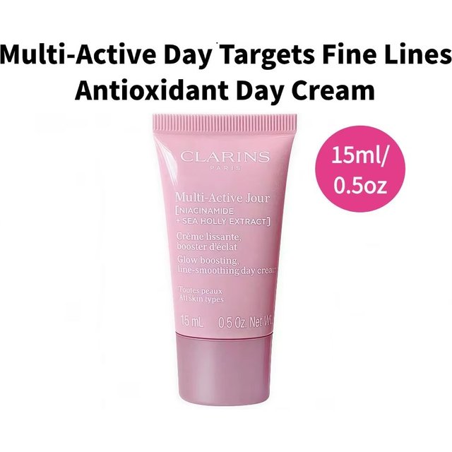 Clarins Multi-Active Day Targets Fine Lines Antioxidant Day 15ml/0.5oz, Original Clarins Skin Cares, Health Care Beauty