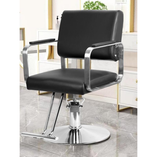 Hydraulic Barber Chair, Salon Chair For Hair Stylist, Heavy Duty Styling Chair With Footrest , Shampoo Beauty Salon Chair