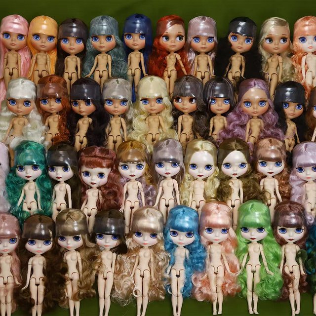 ICY DBS Blyth Doll Tan Skin Fair Skin Matte Face 30CM BJD 19 Joints Body Doll DIY Makeup Costume Doll Gift for Girls Toys