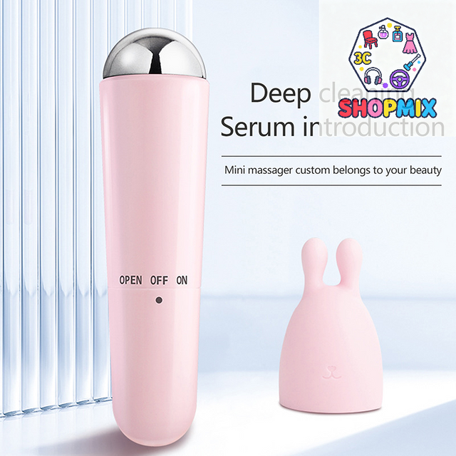 Eye Beauty Device Facial Massager Therapy Wand For Relax Eye Dark Circles Eye Bags Puffiness Skincare Tool
