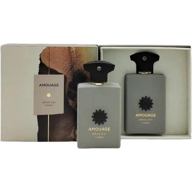 Amouage The Library Collection Men Eau de parfum 100ml Long Lasting Elegant Feminine Scent Warm Unique Fragrance Opus XVI Timber