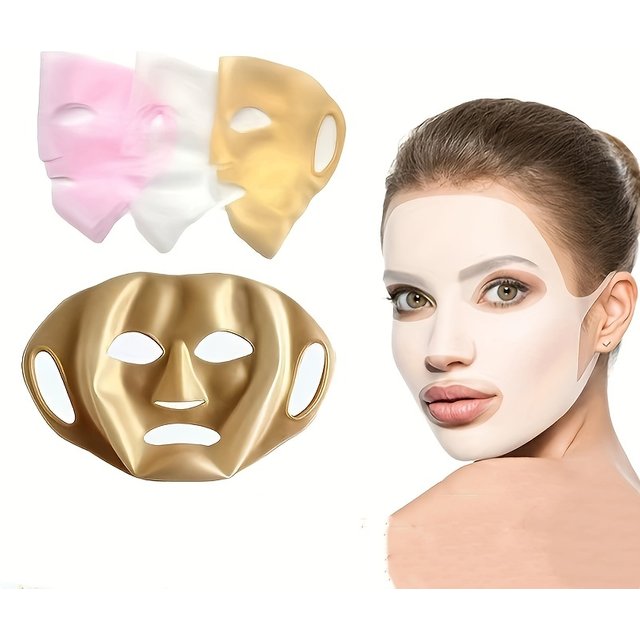 Reusable 3D Silicone Face Wrap Fixed Tools - Prevents Mask Slipping & Moisture Evaporation Skin Care Tools