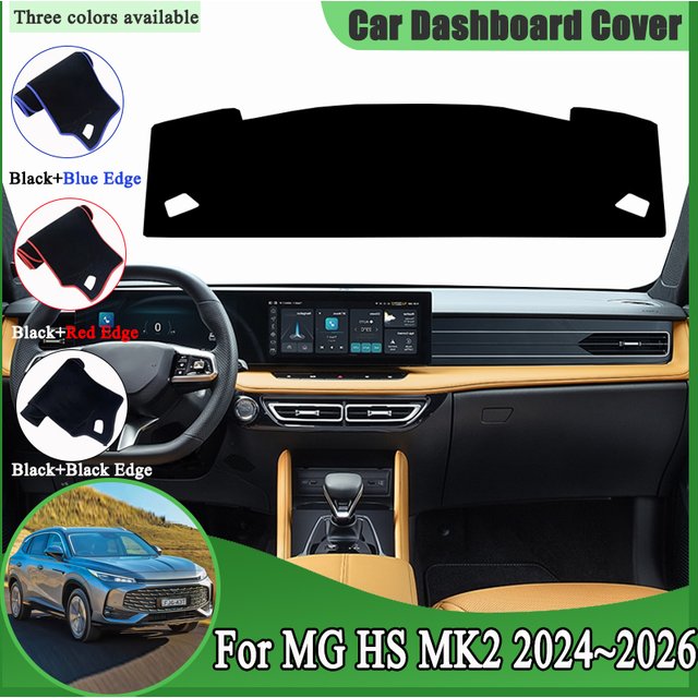 Car Dashboard Cover Dashmat For MG HS MK2 Accessories 2024 2025 2026 EHS AS23 Sunscreen Sun Shade Dash Board Pad Carpet Stickers