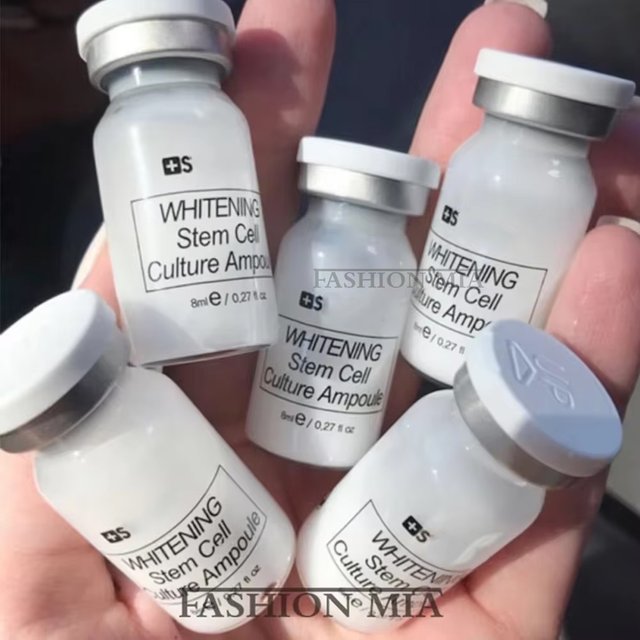 Korea 8ml Whitening Ampoule Skin Booster Serum Kit Niacinamide/Salmon DNA Brightening Moisturizing Rejuvenation Skincare