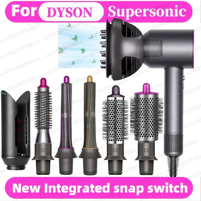 Hair Dryer Curling Attachment Upgraded Automatic Curling Nozzle For Dyson Supersonic HD16 Nural HD15 HD08 Hair Dryer Accessories