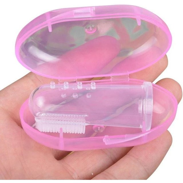 1/2/3pcs Soft Finger Toothbrush Baby Kid Oral Cleaning Teeth Care Hygiene Brush Infant Tooth Brush For Newborn Care