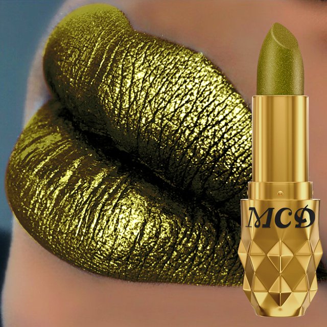 Smoky Green Lipstick Pen Waterproof Glitter Shimmer for Lip Korean Makeup Gifts Cosmetics Lip Tint for women Lip Glaze Beauty